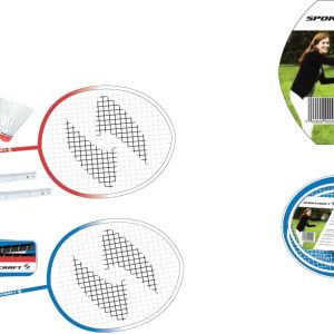 Sportcraft - 4 Player Badminton Set