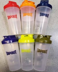 Set of 2 Tap Out Shaker Bottles